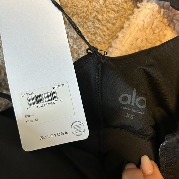 Alo tennis Alosoft Showcase Dress Black XS. Sold out in stores & online $118 - Picture 12 of 16